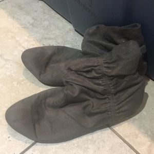Cute flat ankle boots
